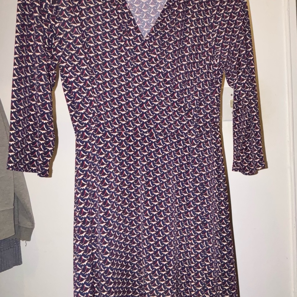 Elegant Patterned Women's Dress